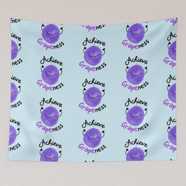Item preview, Achieve Grapeness - Punny Garden designed and sold by PunnyGarden.