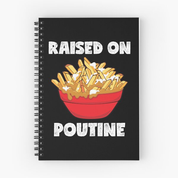 Aperçu de l'œuvre Funny Canadian Pride Raised on Poutine graphique créée et vendue par jakehughes2015.