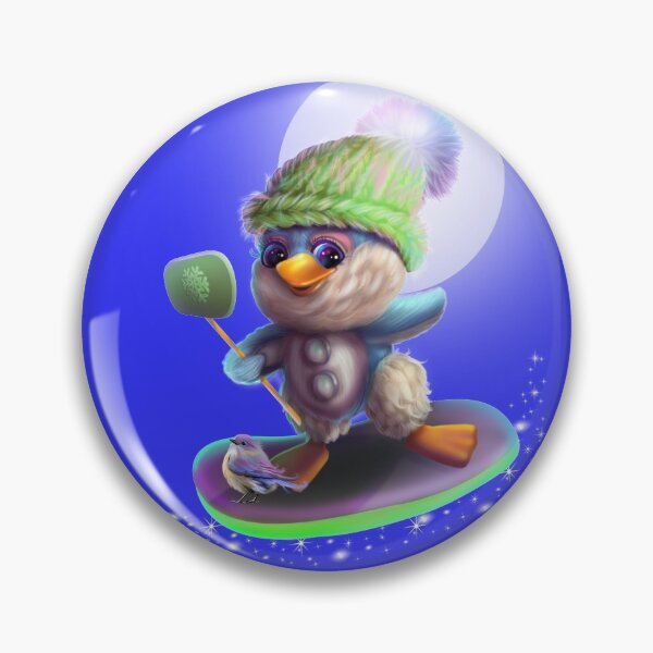 Item preview, Bugsy the Rainbow Duckling Sky Boarding designed and sold by LoneAngel.