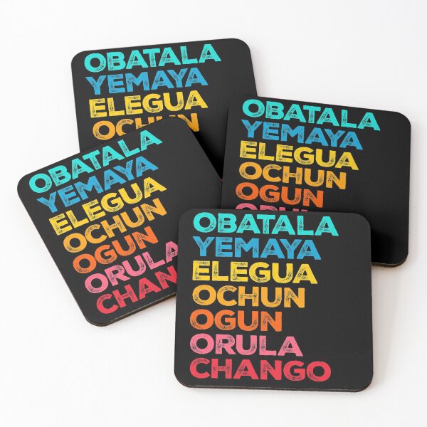 Item preview, 7 African Powers Orisha Santeria Cuba Religion designed and sold by Rustic Valley Studio.