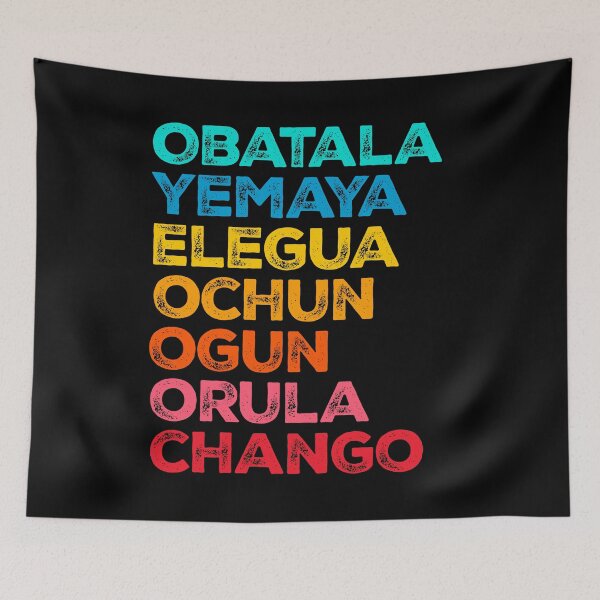 Item preview, 7 African Powers Orisha Santeria Cuba Religion designed and sold by Rustic Valley Studio.