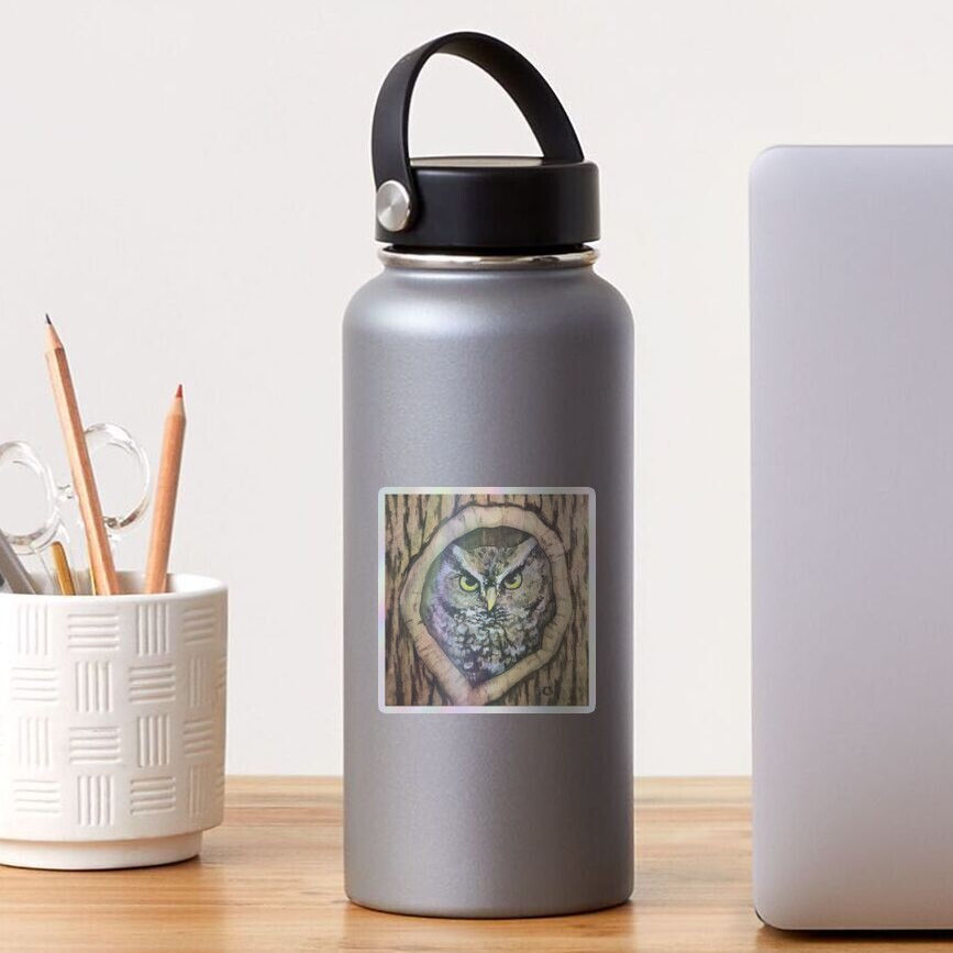 Item preview, Holographic Sticker designed and sold by skidgelstudios.