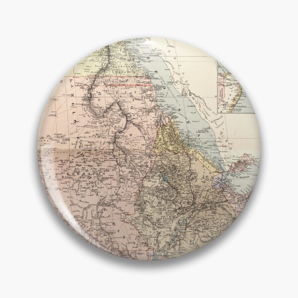 Item preview, The Nile River Valley Map (1910) designed and sold by allhistory.