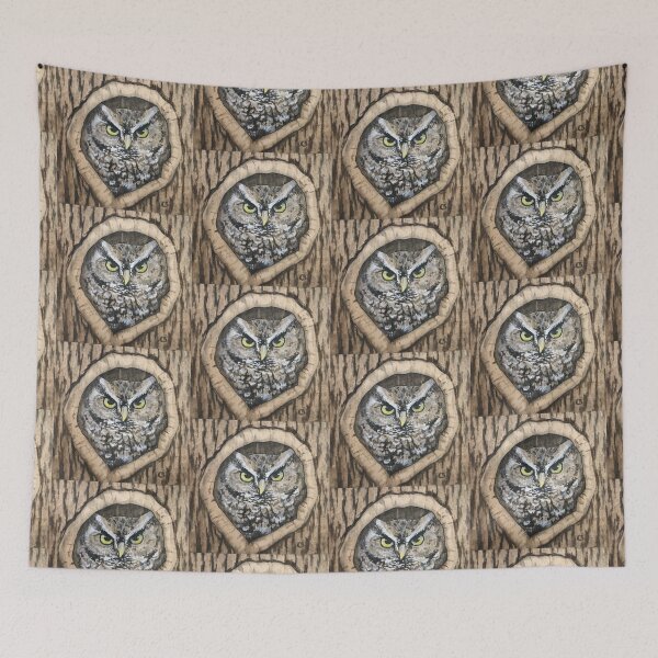 Item preview, Eastern Screech Owl designed and sold by skidgelstudios.