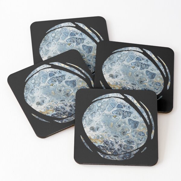 Item preview, UNDERWATER CELLS ABSTRACT PAINTING designed and sold by artbynikav.