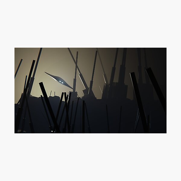 Spaceship Photographic Print