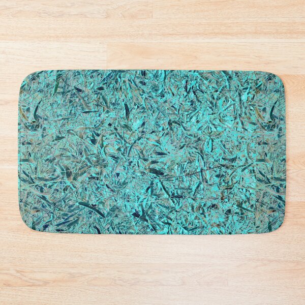 Item preview, Eucalyptus leaf litter blue abstract designed and sold by paulboizot.