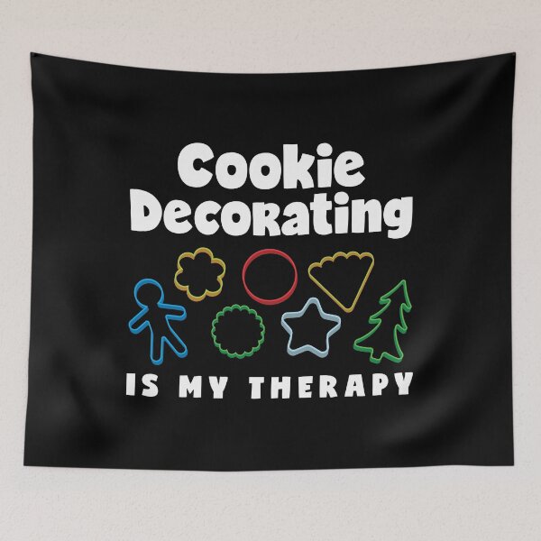 Item preview, Cookie Decorating Is My Therapy Funny Cookie Decorating product designed and sold by jakehughes2015.