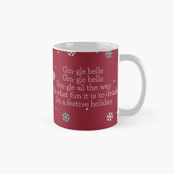 Item preview, Gin-gle bells Funny Christmas Song | Great xMas Gift For Gin Lovers designed and sold by Graphvity Studios.