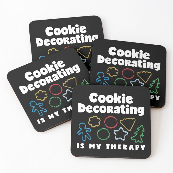 Item preview, Cookie Decorating Is My Therapy Funny Cookie Decorating product designed and sold by jakehughes2015.