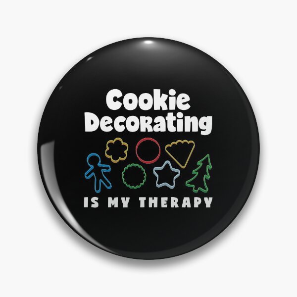 Item preview, Cookie Decorating Is My Therapy Funny Cookie Decorating product designed and sold by jakehughes2015.
