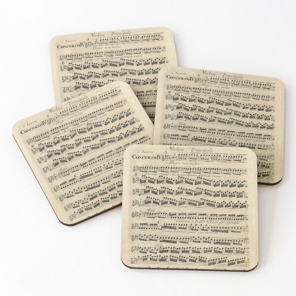 Item preview, Vivaldi | Winter | The four Seasons | Original handwritten score (4 of 4) designed and sold by en10minutos.