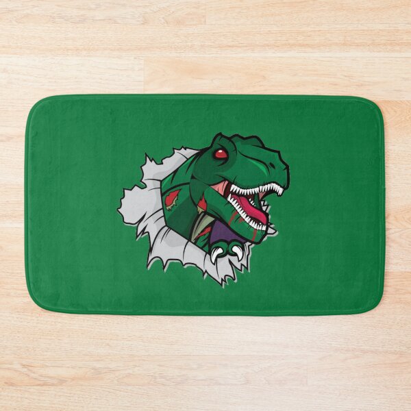 Artikelvorschau, T Rex Dinosaur Zombie Green Weiß von Rex, Dinosauriern, Fleischessern, Design2Z, Schwarz, Weiß, Bunt, Dino, entworfen und verkauft von Design2Z.