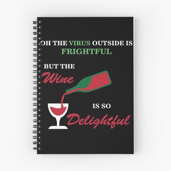 Item preview, Oh The Virus Outside Is Frightful But The Wine Is So Delightful designed and sold by Mathew Graphic.