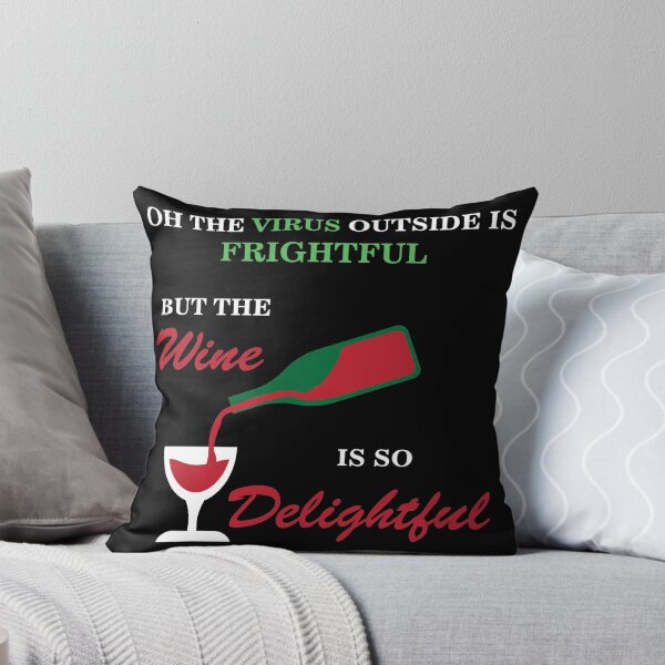 Item preview, Oh The Virus Outside Is Frightful But The Wine Is So Delightful designed and sold by Mathew Graphic.