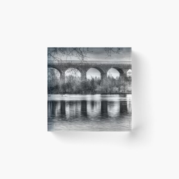 Item preview, Viaduct at Reddish Vale Country Park designed and sold by Avril Harris.