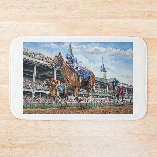Item preview, Kentucky Derby - Down the Stretch designed and sold by Mike Rabe Art.
