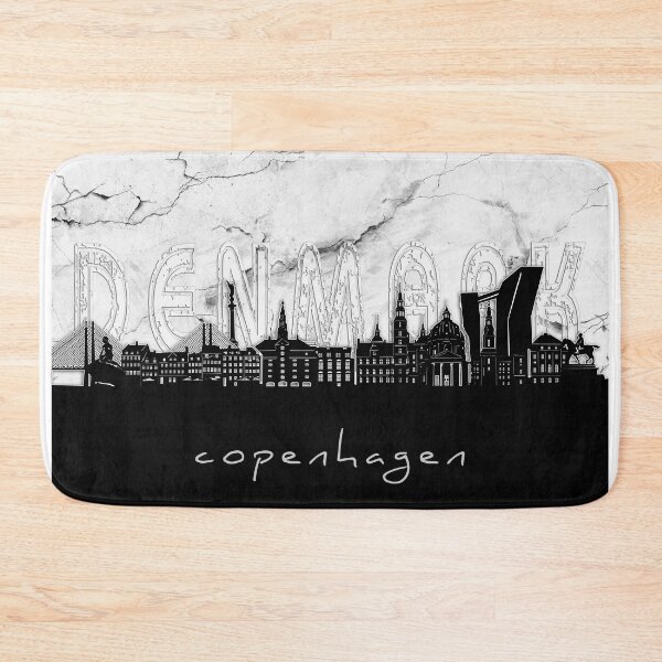 Item preview, copenhagen skyline marble designed and sold by BekimART2.