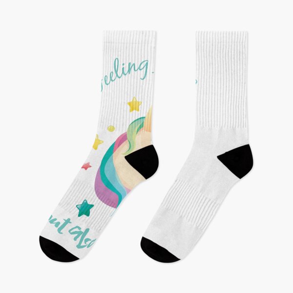 Item preview, Feeling Magical But Also Stabby Funny Unicorn Rainbow designed and sold by Marstore.