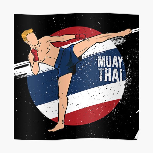 TANXM Stampe su Tela 30x50cm Senza Cornice Muay Thai Art Poster Poster Decorativi Soggiorno Poster Camera da Letto Pittura 