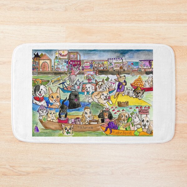 Item preview, Floating Market -Thailand designed and sold by HappyPawtraits.
