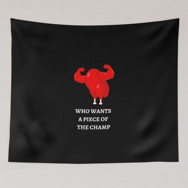 Item preview, Bodybuilder Chicken designed and sold by bubble-bulb.