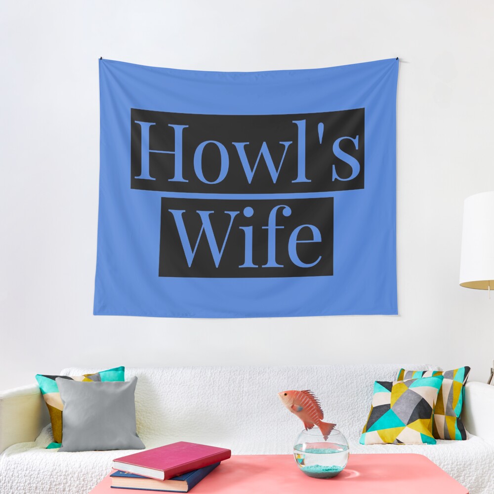 Howl's Wife in Blue Tapestry
