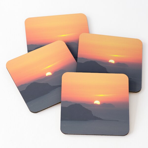 Item preview, Sicily coastline and calm sea at sunset with clean sky designed and sold by cinemadnesshirt.