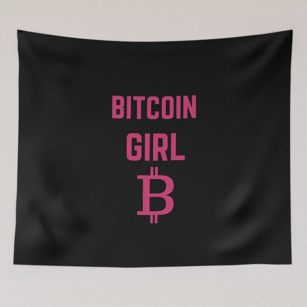 Item preview, Bitcoin girl designed and sold by Yasdey Rojas.