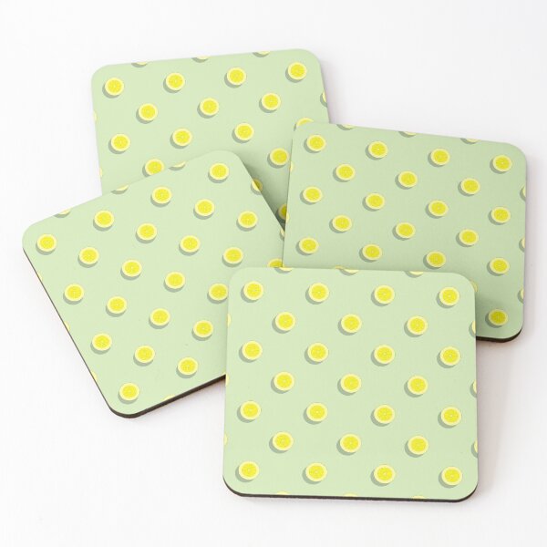 Item preview, Pomelo halves pattern on a light green background designed and sold by acidmit.