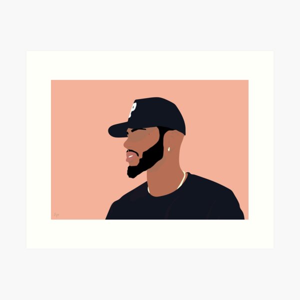 Bryson Tiller Anniversary 6x6 online Drawing