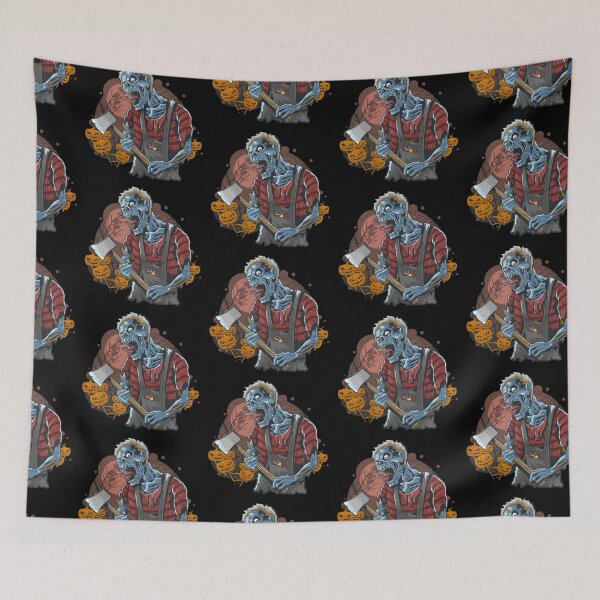 Artikelvorschau, Zombies Halloween Grün Weiß Schwarz, Dinosaurier, Fleischesser, Design2Z, Schwarz, Weiß, Bunt, Dino, entworfen und verkauft von Design2Z.