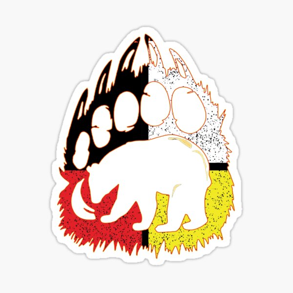 Native American Bear Stickers For Sale Redbubble