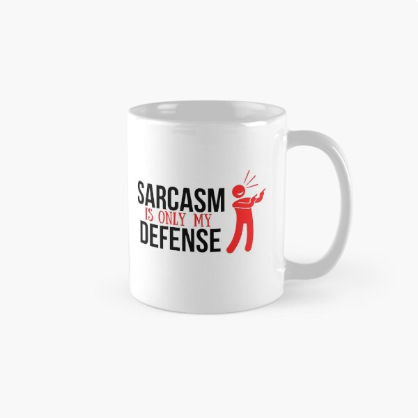Item preview, Sarcasm Is My Only Defense designed and sold by AutumnVibeShop.