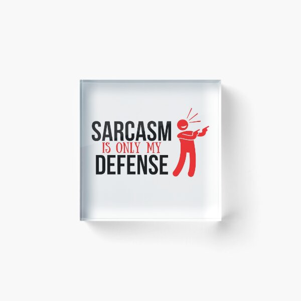 Item preview, Sarcasm Is My Only Defense designed and sold by AutumnVibeShop.