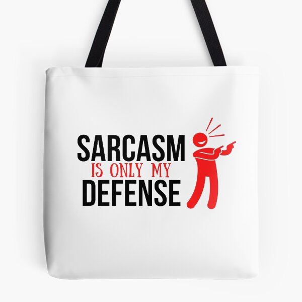 Item preview, Sarcasm Is My Only Defense designed and sold by AutumnVibeShop.