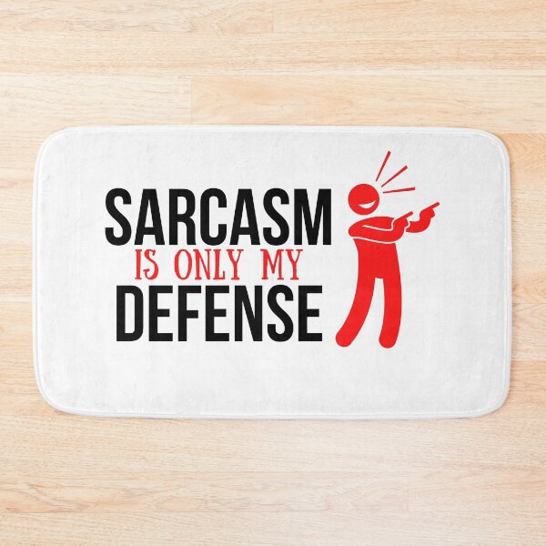 Item preview, Sarcasm Is My Only Defense designed and sold by AutumnVibeShop.