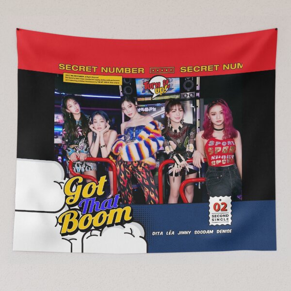 Item preview, SECRET NUMBER - GOT THAT BOOM designed and sold by peachy-bubbles.