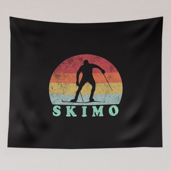 Item preview, Retro Skimo - Vintage distressed Skimo Gift designed and sold by Dan66.