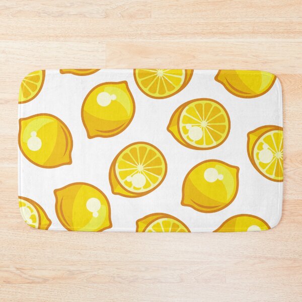 Item preview, Juicy Yellow Lemons Pattern designed and sold by bubble-bulb.