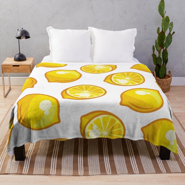 Item preview, Juicy Yellow Lemons Pattern designed and sold by bubble-bulb.