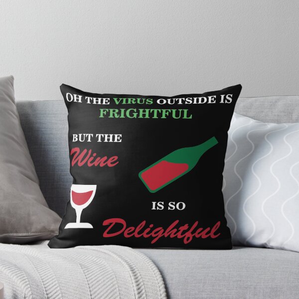 Item preview, Oh The Virus Outside Is Frightful But The Wine Is So Delightful designed and sold by Mathew Graphic.
