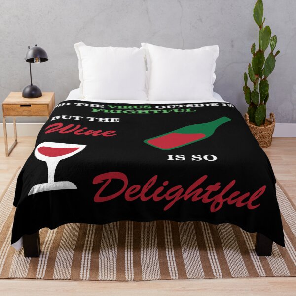 Item preview, Oh The Virus Outside Is Frightful But The Wine Is So Delightful designed and sold by Mathew Graphic.