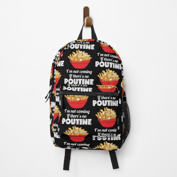 Item preview, Funny Canadian Pride If There's No Poutine I'm Not Coming product designed and sold by jakehughes2015.