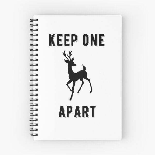 Item preview, Keep One Reindeer Apart Christmas Social Distancing Quote Design designed and sold by AritraSur.