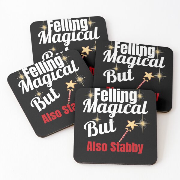 Item preview, Feeling magical but also stabby designed and sold by Arlooz Tees.