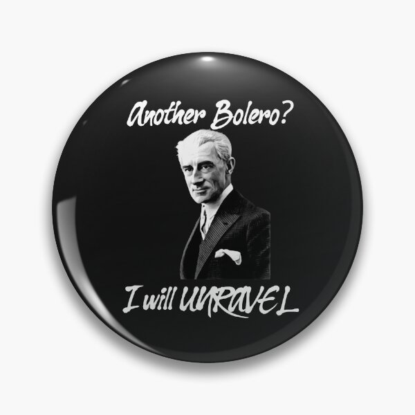 Item preview, Ravel, Bolero, Funny Composer Pun designed and sold by DesignsofNote.