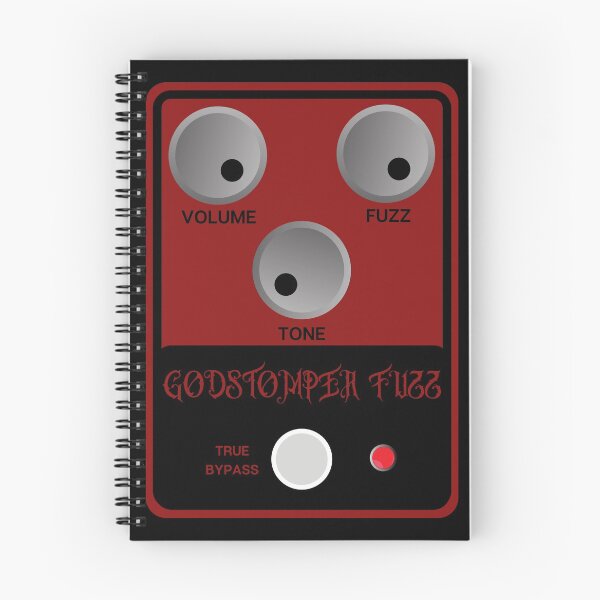 Item preview, Godstomper Fuzz Guitar Effect Pedal Faceplate Design designed and sold by Godstomper.