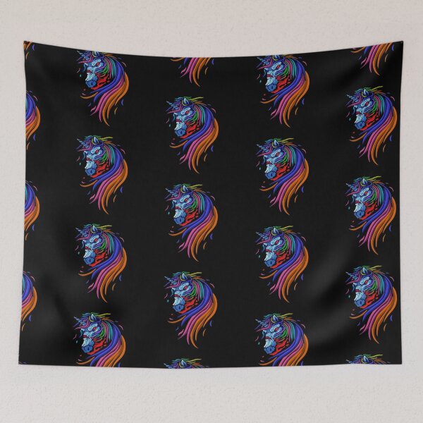 Artikelvorschau, Pferd Zombies Halloween Grün Weiß Schwarz, Dinosaurier, Fleischesser, Design2Z, Schwarz, Weiß, Bunt, Dino, entworfen und verkauft von Design2Z.
