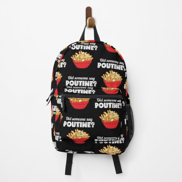 Item preview, Funny Canadian Pride Did Someone Say Poutine print designed and sold by jakehughes2015.